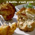Muffins au thon, coeur de surimi au fromage[...]