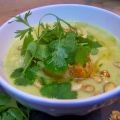 Velouté de courgettes et sucrine au chèvre[...]