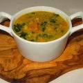 Soupe Indienne aux lentilles et choux-fleur