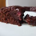 Gâteau chocolat framboises très moelleux