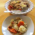 Gratin de chou-fleur au saumon vite fait