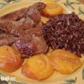 Aiguillettes de canard aux abricots