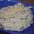 Risotto aux pleurotes et aux épinards