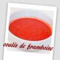 Coulis de framboises