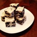 Fudge au chocolat blanc et Oreo