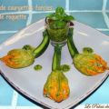 Fleurs de courgettes farcies, pesto de[...]
