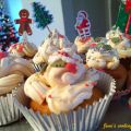 Christmas Cupcakes au milka et à la banane