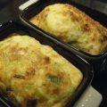 Petits flans de poireaux au lait de coco