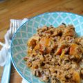 Riz sauvage et potimarron au miso