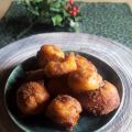 Beignets à la ricotta et sucre épicé