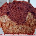Cake marbré à la banane et au Nutella