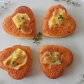 Financiers au thym citron et lime curd[...]