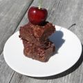 Carrés chocolatés aux cerises