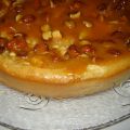 Fondant aux pommes et amandes caramélisées