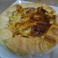 Quiche rustique courgette, ricotta, origan,[...]