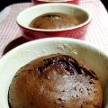 Moelleux au chocolat et son coeur coulant