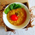 Dhal de lentilles rouges et de courge