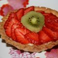 Tartelettes fraises-kiwi