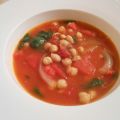 Soupe marocaine aux pois chiches