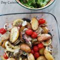 Pommes de terre et topinambours rôtis au citron[...]