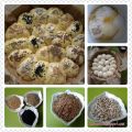 PAIN BRIOCHE AUX 5 GRAINES en forme de fleur