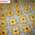 Petits fours sablés aux grains de café