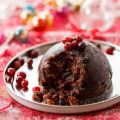 Pudding au chocolat et fruits confits