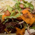 Salade de croustilles de patates douces