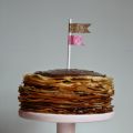 Gâteau de Crêpes au Nutella