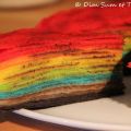 Rainbow crêpes