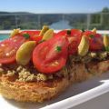 Tartine de tomates cerises à la tapenade[...]