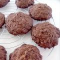 Cookies au chocolat et riz soufflé chocolaté