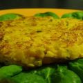 Galettes de lentilles corail à l