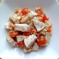 Salade de boulgour au poulet à l'orientale