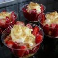 Coupelles fraises mascarpone cookie amande[...]