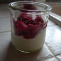 fromage blanc framboises