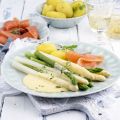 Verrine asperges saumon'