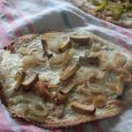 Flammeküche vegan, en trois versions