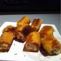 Rotolini di pancarré fritte
