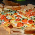 Tarte légère à la tomate - Light tomato tart