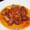 Cubes de boeuf aux tomates séchées ( cannage )