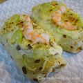 Crêpes gratinées, crevettes, poireau, curry et[...]