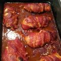 POULET ENROBÉ DE BACON, SAUCE BBQ