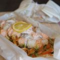 Papillote de poissons aux légumes