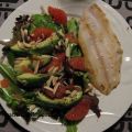 filets de sole, salade de pamplemousse, avocat[...]