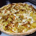 Tarte poireau, pomme de terre et fêta