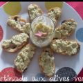 Tartinade aux olives vertes