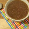 { Plat / Soupe } Soupe à l'oignon.