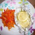 Dos de cabillaud en papillote et son wok de[...]