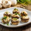 Champignons de Paris farcis au fromage
